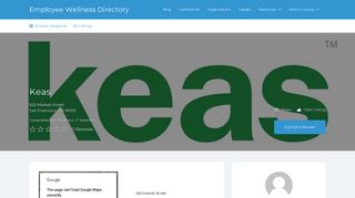 Keas - Employee Wellness Directory