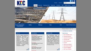 KEC International Limited - EPC, Engineering Procurement ...