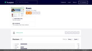 Keen Reviews | Read Customer Service Reviews of www.keen.com