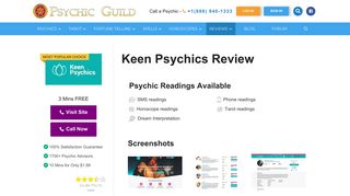 Keen Psychics Review 2018 | SCAM or Accurate Readers?