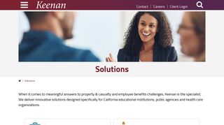 Solutions - Keenan & Associates