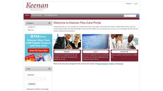 Keenan Flex-Care Portal > Home