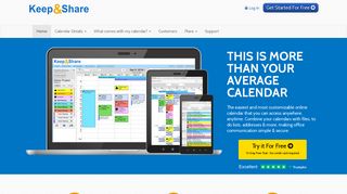 Online Calendar Sharing & Collaboration Tools | Keep&Share