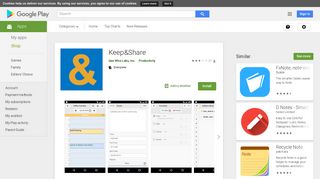 Keep&Share - Apps on Google Play
