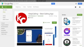 KeepCalling – Best Calling App - Apps on Google Play