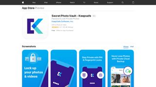 Secret Photo Vault - Keepsafe on the App Store - iTunes - Apple
