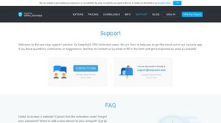 Welcome to the one-stop vpn support solution for VPN Unlimited