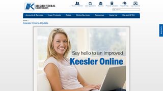 Keesler Online Update :: Keesler Federal Credit Union