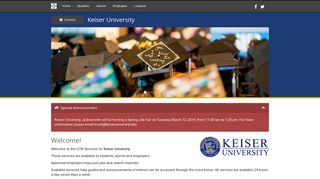 Keiser University - College Central Network®