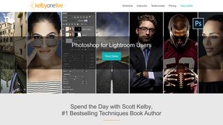 KelbyOne Live: Photoshop for Lightroom Users Seminar