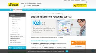 Staff Planning System - Time and Attendance Software - Bodet