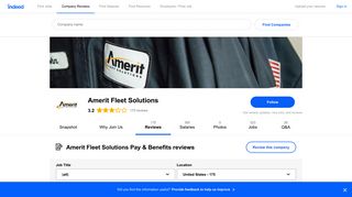 Working at Amerit Fleet Solutions: 50 Reviews about Pay & Benefits ...