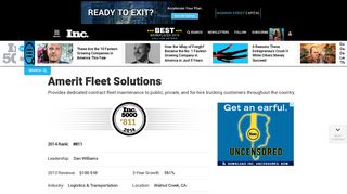 Amerit Fleet Solutions - Walnut Creek, CA - Inc.com