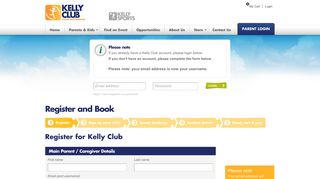 Kelly Club :: Registrations