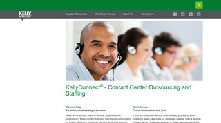 Kelly Connect | Contact Center Solutions | Kelly Services