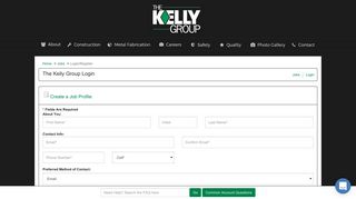 The Kelly Group Login - The Kelly Group - The Kelly Group Jobs