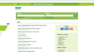 Kelly Services Careers