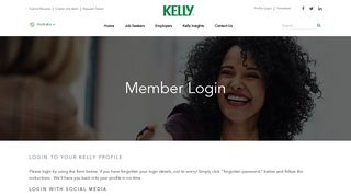 Log in - Kelly Services