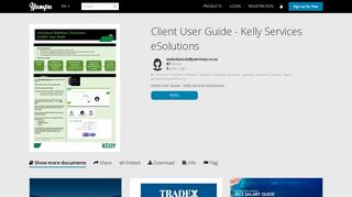 Kelly Services eSolutions - Yumpu