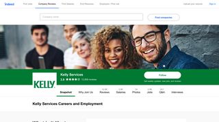 Kelly Services Careers and Employment | Indeed.com