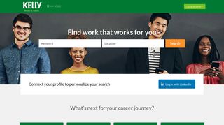 Careers at Kelly Services | Kelly Services jobs