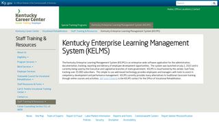 KELMS - Kentucky Career Center - Kentucky.gov