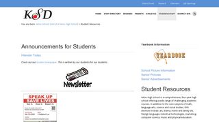 Student Resources – Kelso School District