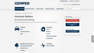 Kemper Corporation - Life and Health Insurance