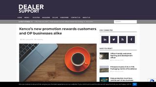 Previous Kenco's new promotion rewards customers ... - Dealer Support