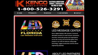 LED Signs - Kenco Signs and Awning