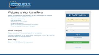 Sign In | Alarm Web Portal - Pay bills, manage ... - Kenco Security