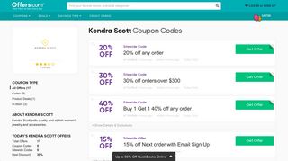20% off Kendra Scott Coupons & Promo Codes 2019 - Offers.com