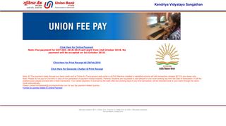 UBI Online Fee collection - IIS Windows Server - Union Bank
