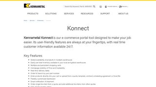 Konnect - Kennametal