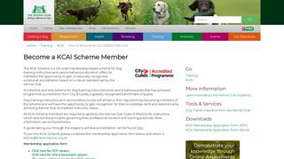 Become a KCAI Scheme Member - The Kennel Club