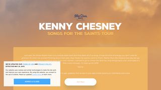 Songs for the Saints Tour 2019 - Kenny Chesney | Presale