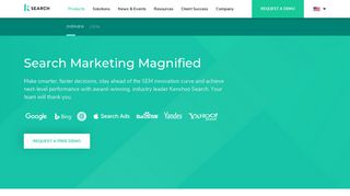 Search Marketing Platform to Make Smart and Fast Decisions - Kenshoo