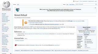 Kensri School - Wikipedia