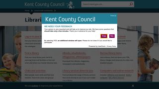 Libraries - Kent County Council