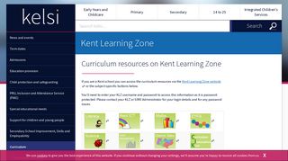 Kent Learning Zone - KELSI