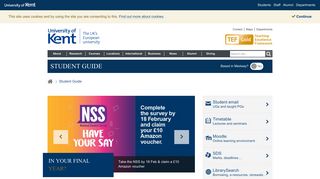 Student Guide - University of Kent