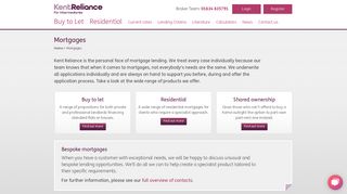 Mortgages - Kent Reliance for Intermediaries