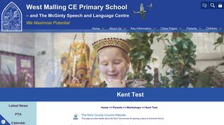 Kent Test | West Malling Church of England Voluntary Controlled ...