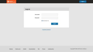 Kentico Partner Portal - Logon