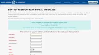 Contact Kentucky Farm Bureau Insurance