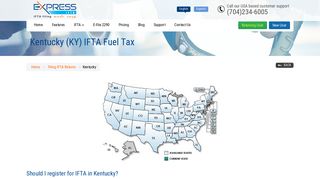 Kentucky State IFTA Fuel Tax | File IFTA Return Online | IFTA Tax