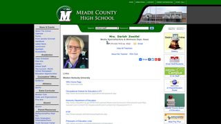 Meade County High School: Teachers - Darlah Zweifel - Links
