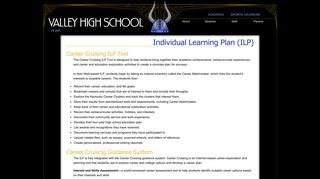 Individual Learning Plan (ILP)