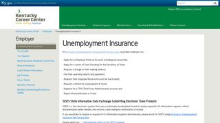 Kentucky Career Center Unemployment Insurance