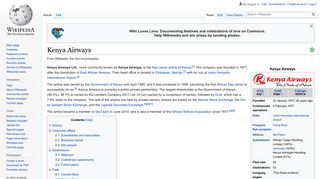 Kenya Airways - Wikipedia